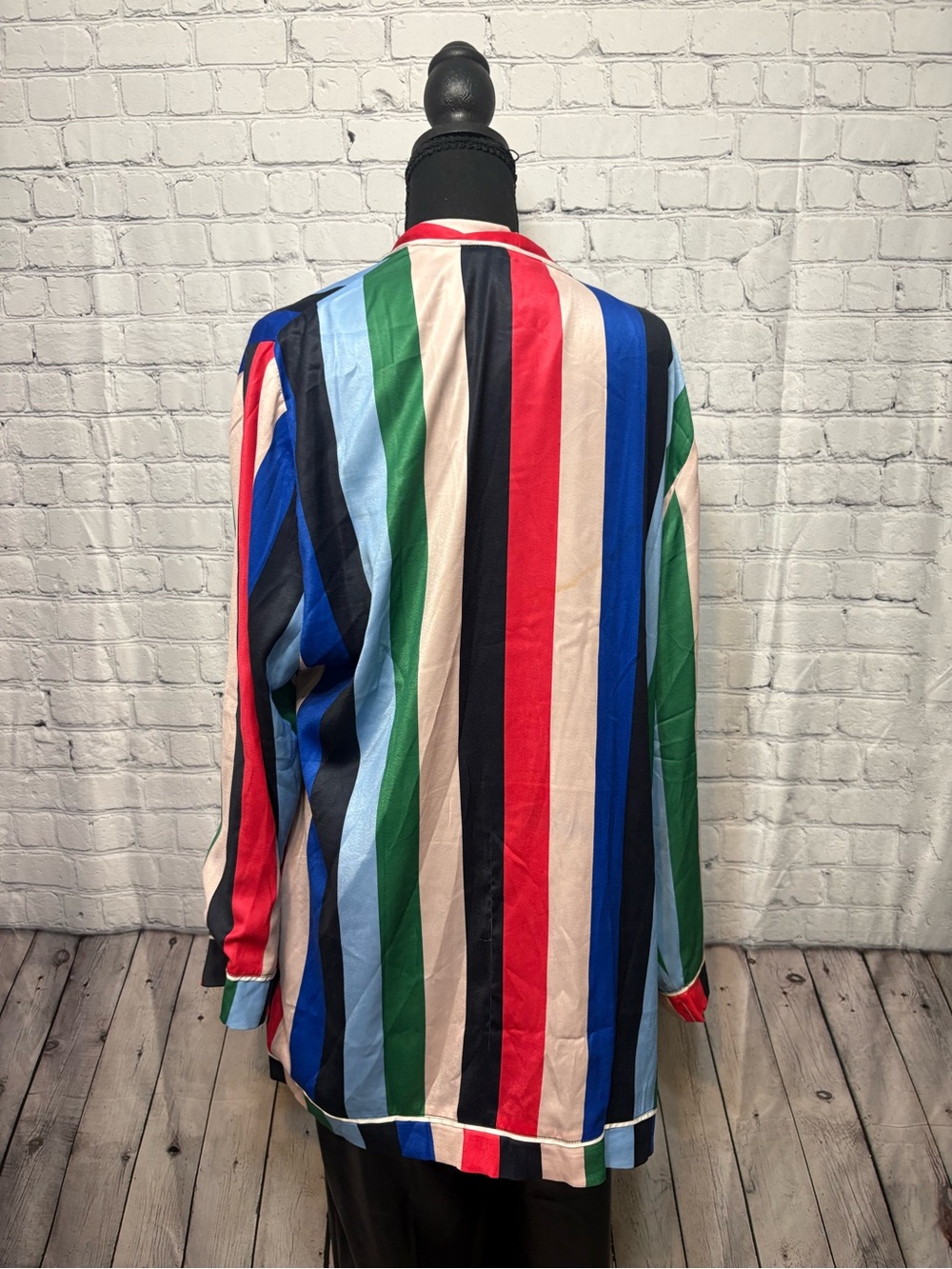 Multicolor Striped Robe - Picture 2 of 2